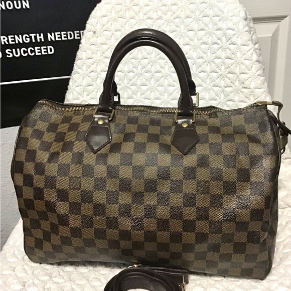 Louis Vuitton Damier Speedy 35 Bag - Picture 2 of 16